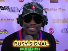 Busy Signal – Come Over (Missing You) | Live @ KZA Radio Show (Archive 2012).